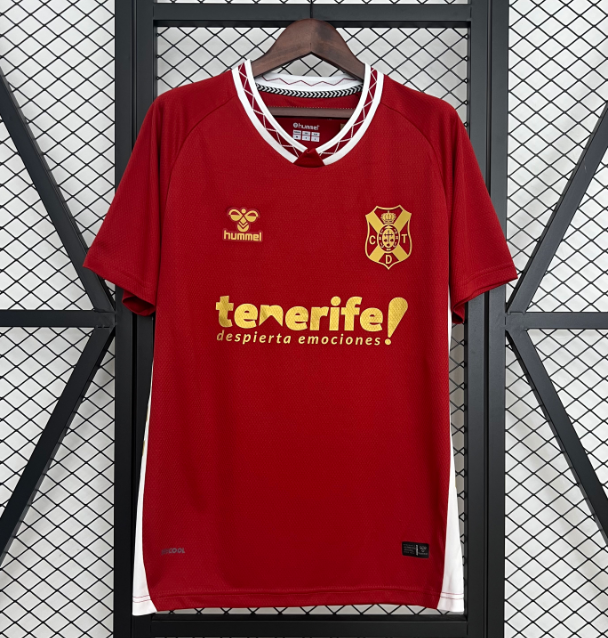 2025-26 Club Deportivo Tenerife Away Soccer Jersey Shirt